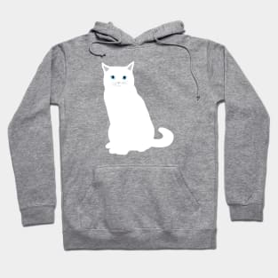 White Cat Hoodie